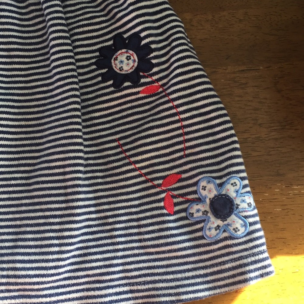 Carter’s Navy and white Floral Dress - Picture 2 of 4
